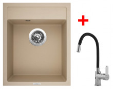 Sinks CLASSIC 400 Sahara + Flexia 